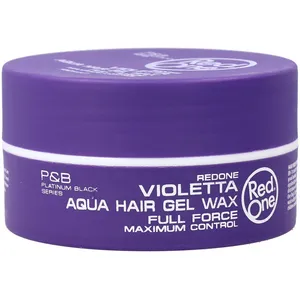Comparateur de prix : REDONE VIOLETTA AQUA HAIR GEL WAX cire à tenue forte 150 ml TU