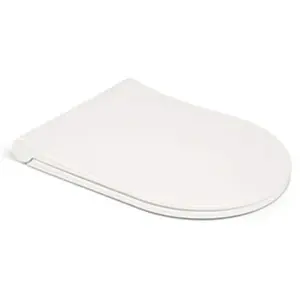 Livea - Slim Elegance Abattant softclose en Duroplast, Blanc (0411) pas cher