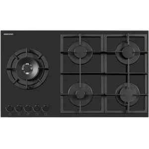 Plaque de cuisson à gaz - DAEWOO - 5 foyers - 90 cm - BH9GKF51BNH - No...