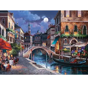 Puzzle 1000 Pièces : Rues de Venise, Perre / Anatolian pas cher