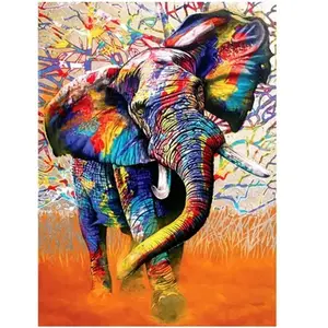 Puzzle 1000 pièces Eléphant coloré - ANATOLIAN - Adulte - A partir de 12 ans pas cher