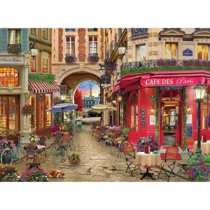 Puzzle 1000 pièces - ANATOLIAN - Café des Paris - Coloris Unique - Adulte - Intérieur pas cher