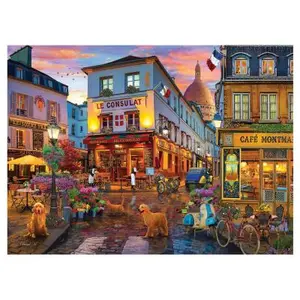Anatolian Puzzle 1000 pièces : Cafe Montmartre pas cher