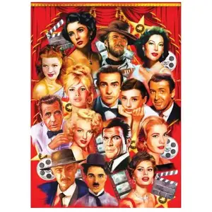 Anatolian Puzzle 1000 pièces : Stars d'Hollywood pas cher
