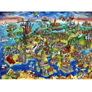 Perre / Anatolian Puzzle Anatolien - Maria Rabinky : Monde européen, 1500 pièces pas cher