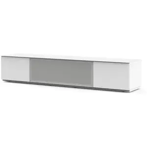 Comparateur de prix : Meuble TV SONOROUS Studio STA 200 Blanc Porte metal
