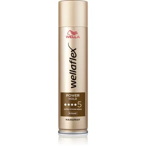 Wella Wellaflex Extreme Hold laque cheveux fixation extra forte pour une fixation naturelle 250 mlVendu parnotino