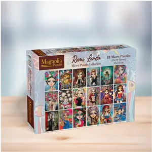 18 Puzzles - Romi Lerda Micro Puzzle Set 99 Pièces Magnolia pas cher