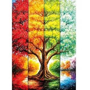 Magnolia Puzzle 1000 pièces : Arbre en automne - Édition Spéciale Elif Hurdogan pas cher