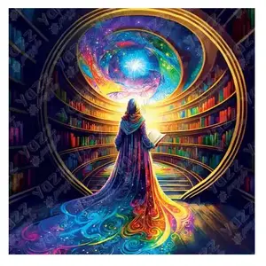 Yazz Puzzle 1023 pièces : Bibliothèque multiverselle pas cher