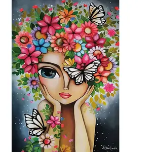 Magnolia Puzzle 1000 pièces : Dame aux Fleurs - Romi Lerda - Edition Spéciale pas cher
