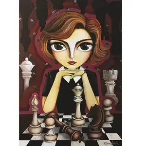 Magnolia Puzzle 1000 pièces : Le Pari de la Reine - Romi Lerda - Edition Spéciale pas cher