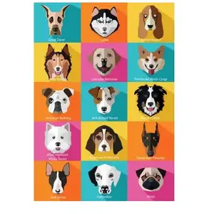 Yazz Puzzle 1000 pièces : Les chiens pas cher