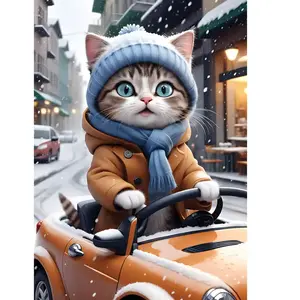 Yazz Puzzle 1000 pièces : Le chauffeur Kitty pas cher