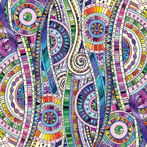 Yazz Puzzle 1023 pièces : Mosaïque géométrique pas cher