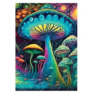 Yazz Puzzle 1000 pièces : Pays des merveilles des champignons pas cher