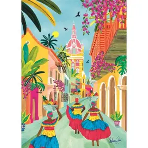 Magnolia Puzzle 1000 pièces : Carthagène - Nolwenn Denis - Edition Spéciale pas cher