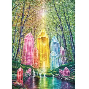 Magnolia Puzzle 1000 pièces : Forêt de quartz - David Mateu - Edition Spéciale pas cher