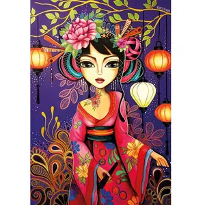 Magnolia Puzzle 1000 pièces : Geisha - Romi Lerda - Edition Spéciale pas cher
