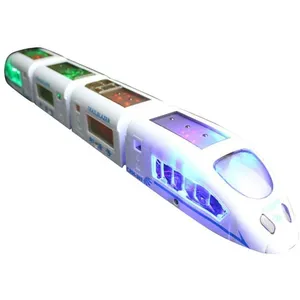 GIGICIAL Train électrique pour enfants - avec éclairage LED et musique... pas cher