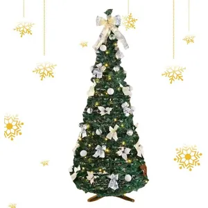 PIMPIMSKY Sapin de Noël Pop-up de 12 m avec 80 Lumières Sapin de Noël ... pas cher