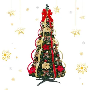 PIMPIMSKY Sapin de Noël artificiel 150 cm montage rapide sapin de Noël... pas cher