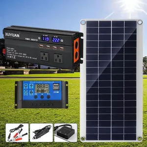 WELAN Kit de Panneau Solaire 30W Kit de Panneau de Charge Solaire 18V ...Vendu parcdiscount