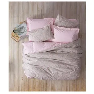 Parure de lit - 129CTN64242 - 1 housse de couette 220 x 240 cm + 2 tai...