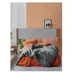 UB DESIGN Stark 240x220cm + 2 taies 60x60 canelle 129CTN62590