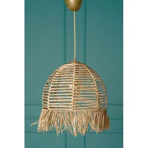 Asir Group LLC - Suspension Regner beige - 30x30x22 cm T.U pas cher