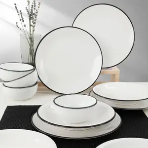 Mioli - Service de table blanc - 12 pièces T.UVendu parkaufland