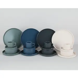 Hermia Concept - Service de table multicolore - 20 pièces T.U