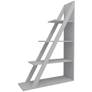 Hanah Home Bibliothèque étagère Dosne H150cm Bois Blanc pas cher