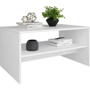 Skye Decor, Apollon - White, tables basses, blanc, 90 x 46,8 x 45 cm pas cher