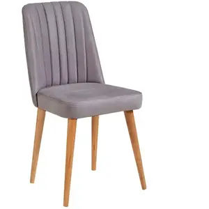 Homitis - Chaise Stormi beige/gris - 100x48x39 cm T.U pas cher