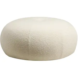 Comparateur de prix : Pouf - MENZZO - Marshmallow - Tissu - Blanc - Contemporain - Design