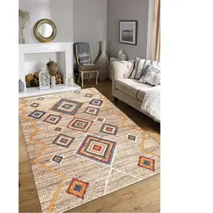 Conceptum Hypnose - Tapis d'intérieur multicolore 80x120 cm pas cher