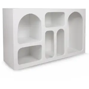 Hanah Home Etagère avec niches Liva Blanc pas cher