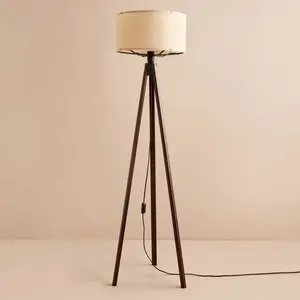 Comparateur de prix : MULTIMARQUES Sheen - Lampadaire AYD crème/marron - 140x20 cm T.U