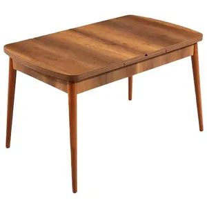 Comparateur de prix : Table à manger extensible Barok Bois foncé