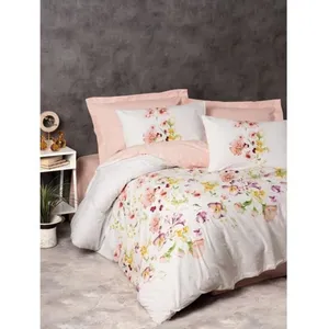 Parure de lit coton ranforcé 220x240 - Blanc