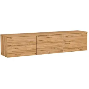 Hanah Home Support TV, mélamine, Pin Atlantique, Taille Unique pas cher