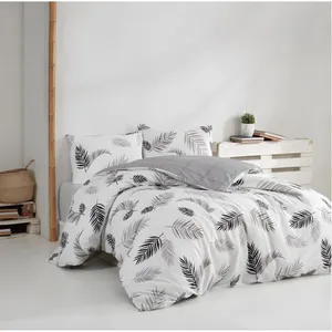 Comparateur de prix : Parure de lit coton renforcé - Gris