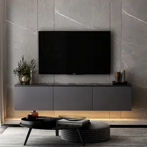 Comparateur de prix : Hanah Home Meuble Tv Suspendu En Aggloméré Neon