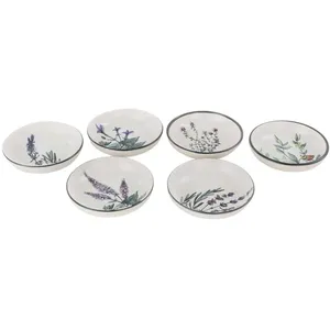 MIOLI 6 bols à sauce en céramique 13 cm TU pas cher