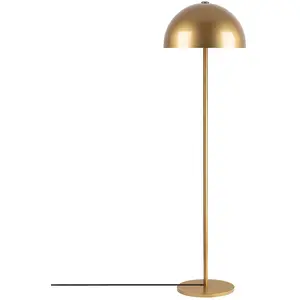 Comparateur de prix : MENZZO Lampadaire design Maitake H154cm Métal Or