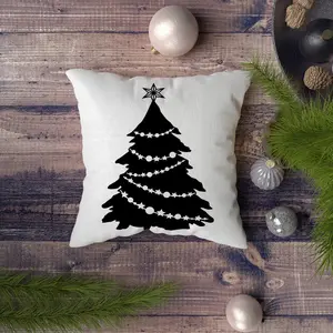 Mijolnir - Coussin décoratif de Noël multicolore - 43x43 cm OS pas cher