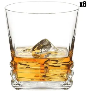 Mioli - 6 Verres à whisky transparents - 315ml OS pas cher