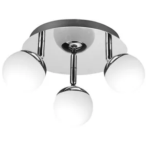 Horoz Electric - Plafonnier led 3x4W Patara-1 - Chrome pas cher
