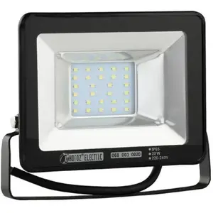 Projecteur Led Extra Plat 20w (Eq. 160w) Ip65 6400k Puma-20 Dim. 128x1...Vendu parrue-du-commerce